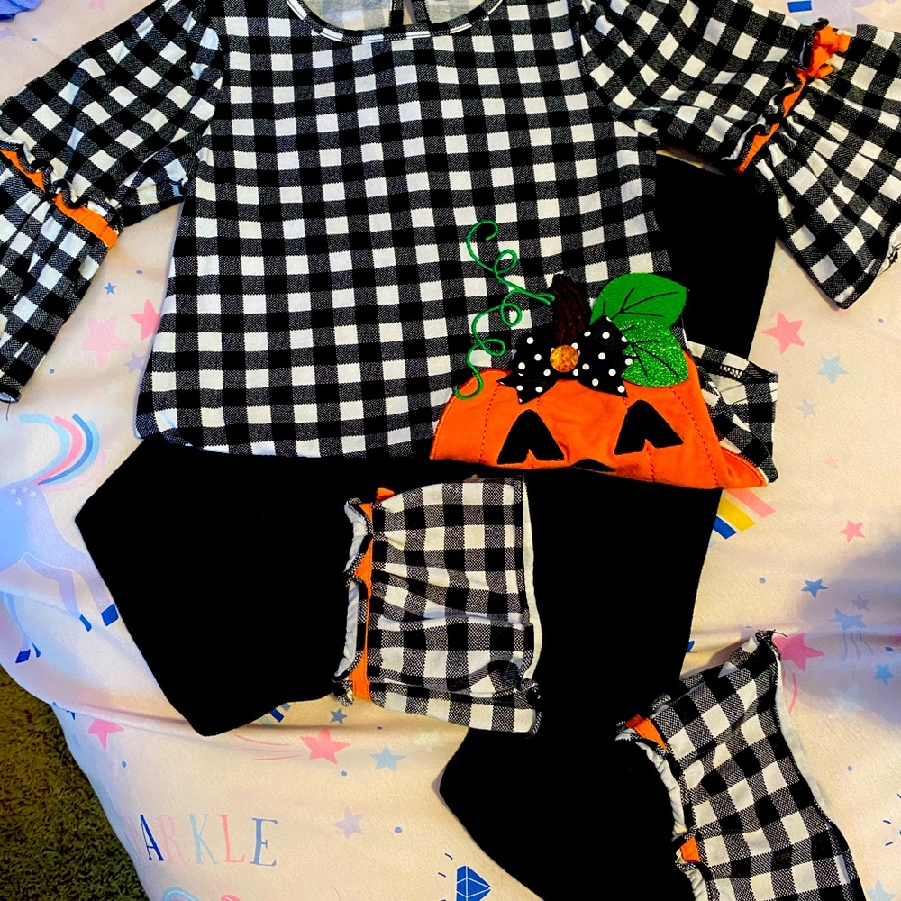 Girls Fall outfit size 5